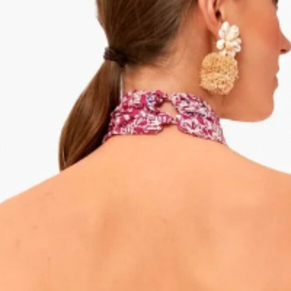 Natalie Martin Astrid Floral Print Silk  Maxi Dress Whimsical Romantic Feminine - Picture 3 of 11